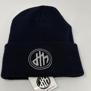 DOWN4HOPE NWT Navy Blue Beanie Hat